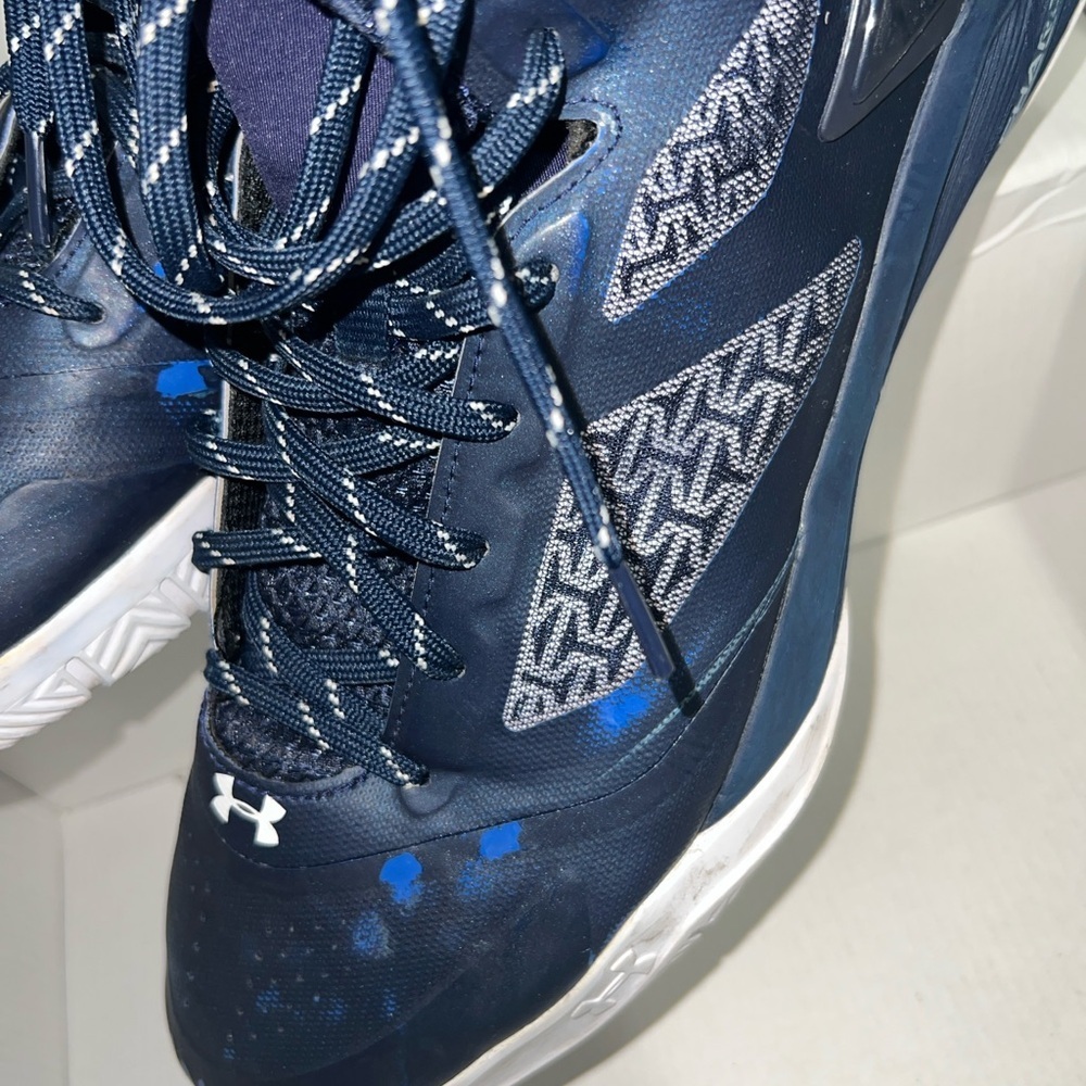 Under Armour Men's ClutchFit Drive 2 Blue Sneakers - Picture 6 of 12
